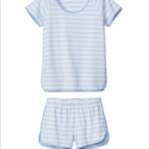 NWT Lake pajamas Pima Shorts Set in Seaside